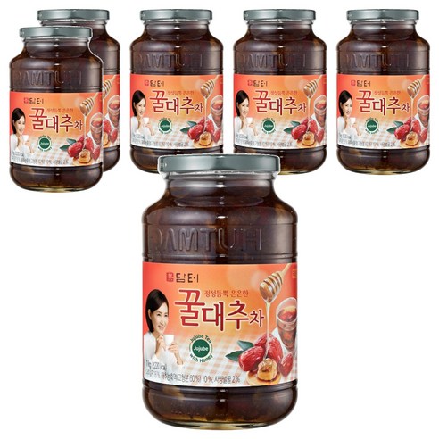 담터 꿀대추차, 1kg, 1개입, 6개