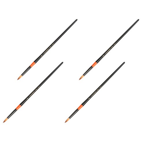 화홍 수채화붓 700, R 12호, 4개