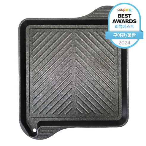 집에서 즐기는 완벽한 삼겹살 파티: 이지쿠커 사각 구이판으로 풍성한 식탁을! 고기불판