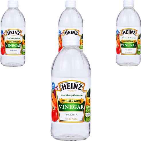 하인즈 디스틸드 화이트 식초, 473ml, 4개