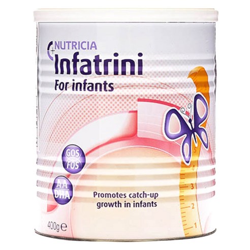 Nutricia 인파트리니 분유, 영유아용 특수조제식품, 400g 포장