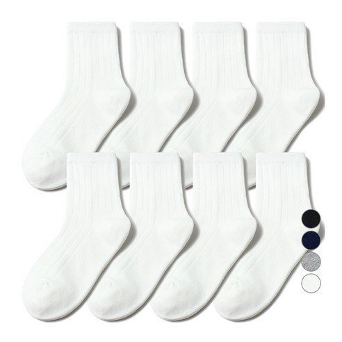 우리 아이 발에 행복을! 모드베베 베이직 골지 중목 양말