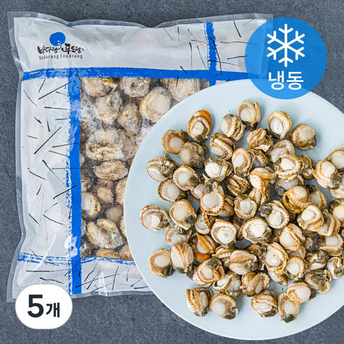 더더착한 가리비살 (냉동), 500g, 5개