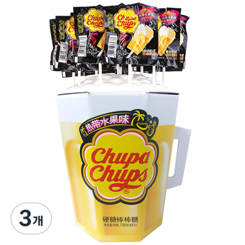 버블 츄파춥스 48p, 720g, 3개