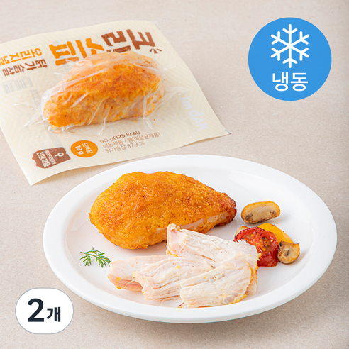 아임닭 크리스피 닭가슴살 오리지널 (냉동), 90g, 1개입, 2개