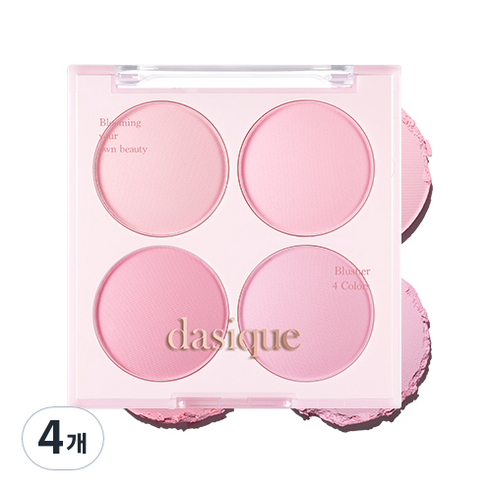 데이지크 블렌딩 무드 치크 16.8g, 08 블루베리 소르베, 4개