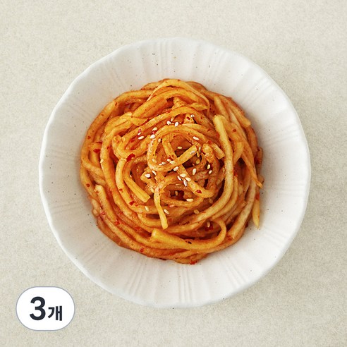 집반찬연구소 무생채, 180g, 3개