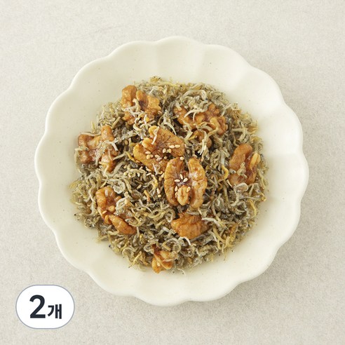 집반찬연구소 호두 멸치볶음, 80g, 2개