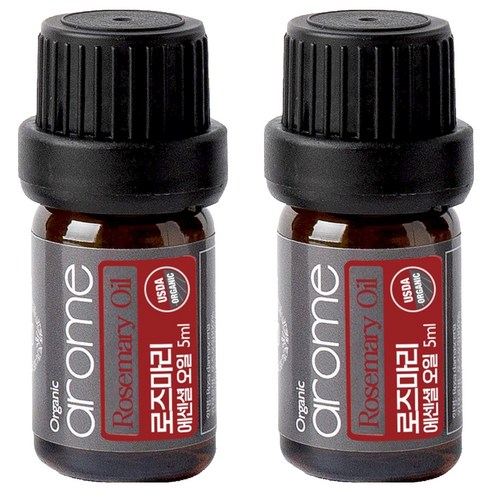 아로므 로즈마리 에션셜 오일, 5ml, 2개