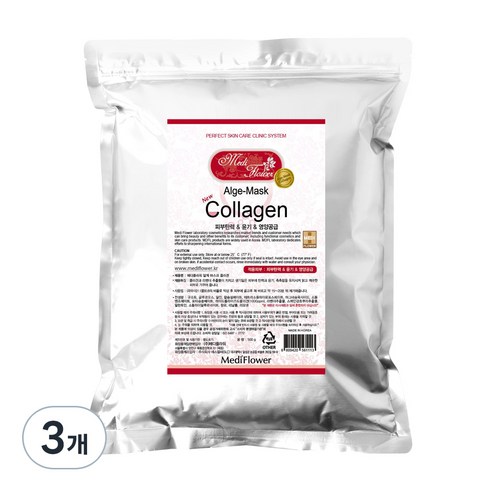 메디플라워 모델링팩 콜라겐 500g, 1개입, 3개