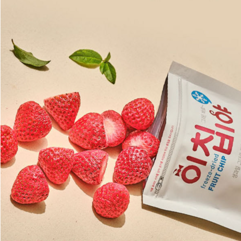 멈출 수 없는 달콤함, 이치비야 딸기칩으로 채우는 행복한 순간