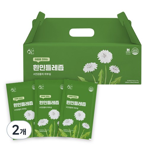 황금이네 흰민들레즙 진액 엑기스 100ml 30포, 3L, 2개