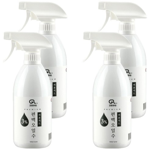 코튼하임 피톤치드 3% 편백오일수 본품, 500ml, 4개