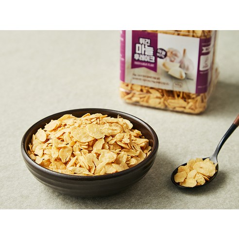 시간은 아끼고 풍미는 더하는 마법, 튀긴 마늘 후레이크!