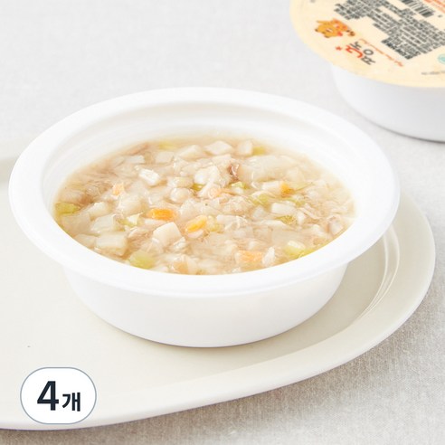 짱죽 12개월부터 이유식 반찬 참치버섯볶음, 100g, 4개, 혼합맛(참치/버섯)