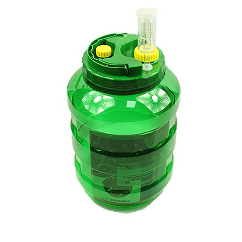 과실주 담금주 발효용 PET병 10L + 3피스 에어락, 1세트