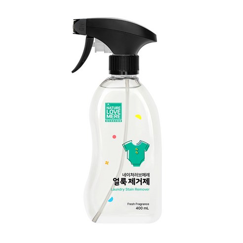   네이쳐러브메레 유아 세탁 얼룩 제거제 400ml, 1개