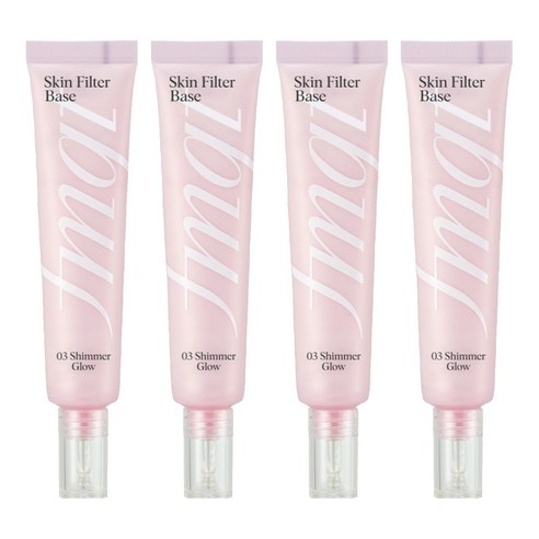 더페이스샵 에프엠지티 스킨 필터 베이스 CC 크림, 03 쉬머글로우, 35ml, 4개