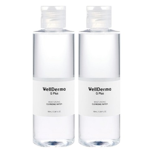 웰더마 지플러스 클렌징 워터, 100ml, 2개