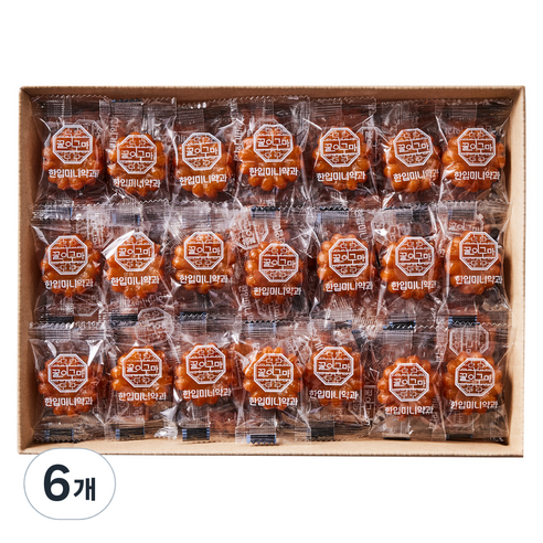 꿀이구마 한입 미니 약과, 1kg, 6개
