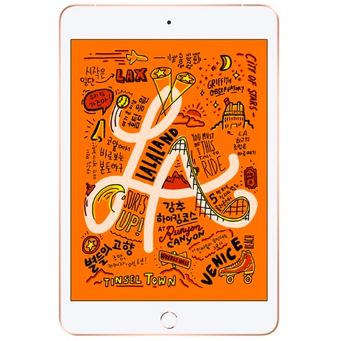 Apple iPad mini 5세대, Wi-Fi+Cellular, 64GB, 골드