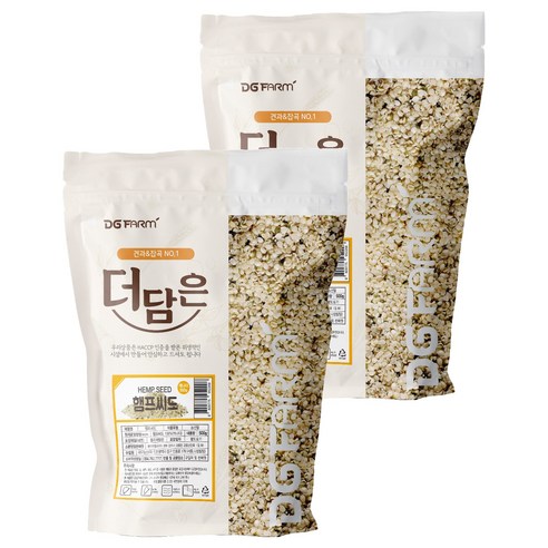 대구농산 더담은 햄프씨드, 500g, 2개