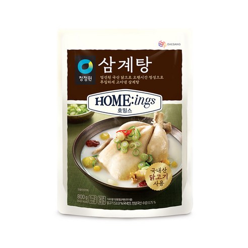 청정원 삼계탕800g, 1개, 800g 쪼리