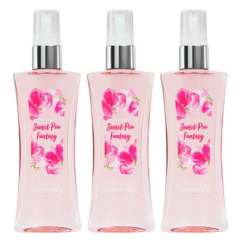바디판타지 핑크 스위트 피 판타지 프래그런스 바디 스프레이, 94ml, 3개