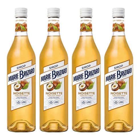 마리브리자드 헤이즐넛 시럽, 700ml, 4개
