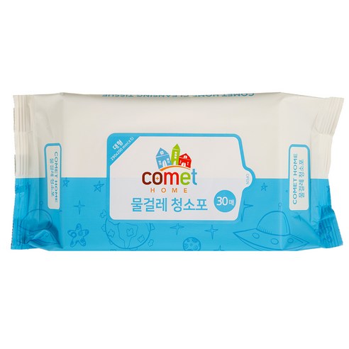 코멧 홈 물걸레 청소포 대형 리필: 집안 청소의 필수품