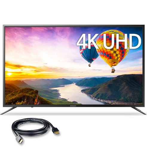 주연테크 4K UHD LED TV, 164cm(65인치), D6503UK HDR, 스탠드형, 고객직접설치