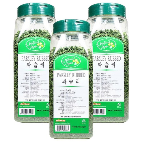 내츄럴스파이스 파슬리, 100g, 3개