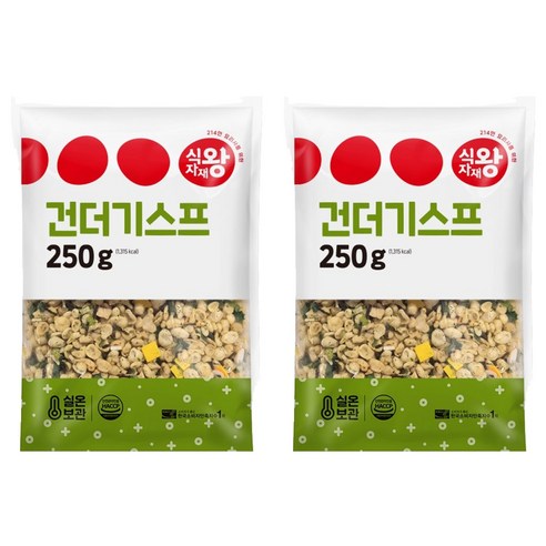 식자재왕 건더기스프, 250g, 2개