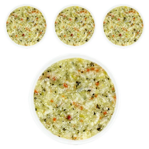 짱죽 실온 이유식 중기, 160g, 4개, 모듬야채죽