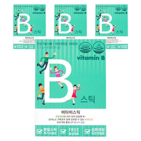 파마젠 비타B스틱 비타민 30p, 45g, 4개