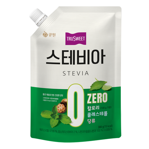 큐원 스테비아, 380g, 1개