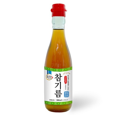 복이네먹거리 통깨로 만든 저온압착 순한맛 맑은 참기름, 300ml, 1개