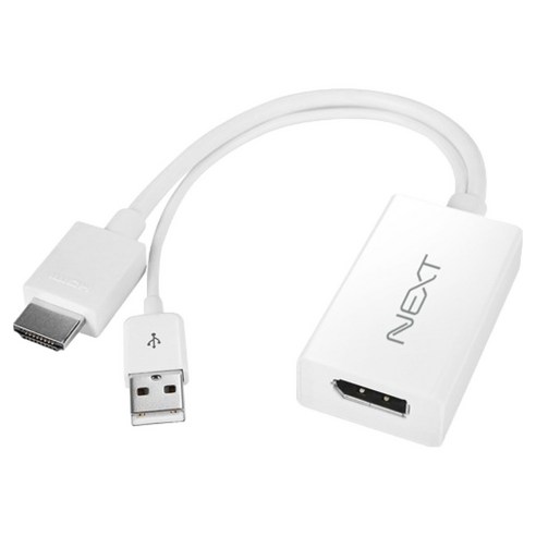 넥스트 HDMI to 디스플레이 포트 변환 아답터 NEXT-2420HDP, 1개