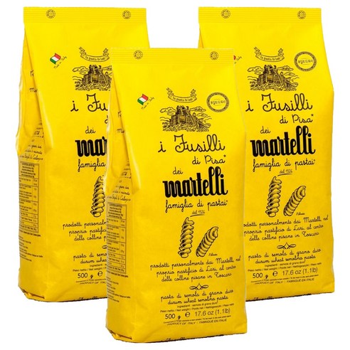 마르텔리 푸실리 디 피사, 500g, 3개