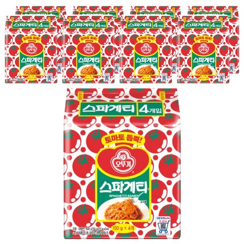 오뚜기 스파게티, 600g, 9개