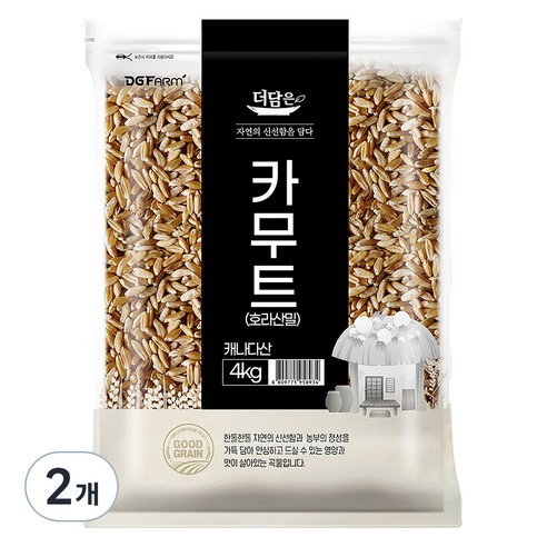 더담은 호라산밀 카무트, 4kg, 2개