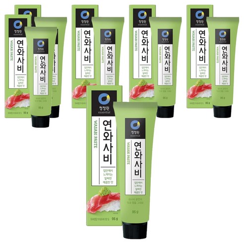 청정원 연와사비, 95g, 6개