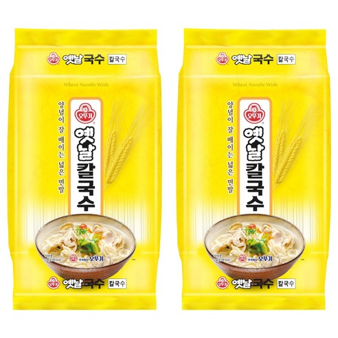 오뚜기옛날 칼국수, 3kg, 2개
