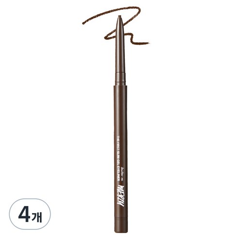 머지 더 퍼스트 슬림 젤 아이라이너 0.05g, GS3 BRONZE OPAL 브론즈 오팔, 4개