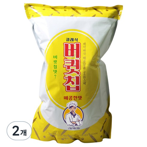 버큇칩 매콤한맛, 280g, 2개