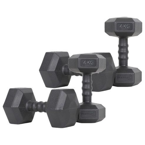아이워너 맨즈 육각 아령, 4kg, 4개