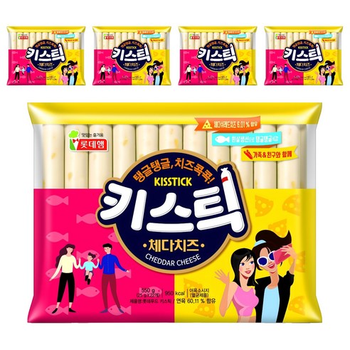 롯데푸드 키스틱 소시지, 25g, 110개