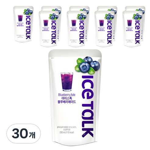 아이스톡 블루베리 에이드, 30개, 230ml