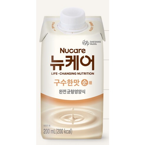뉴케어 구수한맛 순 영양 정보 이미지