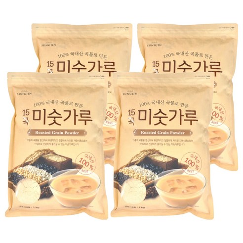 성진 15곡 미숫가루, 1kg, 4개